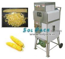 sweet corn thresher machine