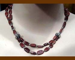 Red Jasper two strand Necklace