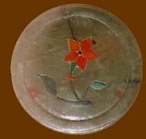 SOAP STONE INLAY COASTERS