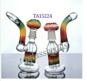 Colored Oil Glass Bubbler