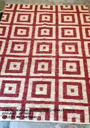 Beaided Jute  Cotton Chenille Rugs