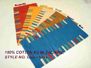 Cotton Kilim Dhurries 02