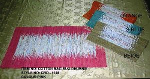 Cotton Rag Rug Dhurries 02