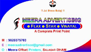 Visiting Card Printing Services