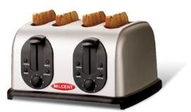 Toaster : 4 slice wide slot