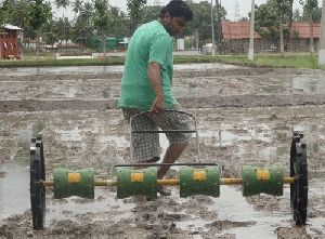 Hand Operated Rice Seeding Machine