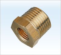 brass reducing hex bush