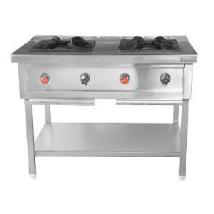 2 Burner Commercial Gas Stove