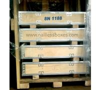 Wooden crates boxes pallets