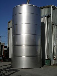 milk storage silos
