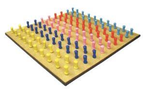 Hundred PEG Board (100 PEGS)