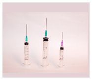 Disposable Syringes with Needle