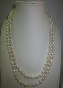 2 line pearl mala