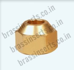 Brass Flare Short Nut