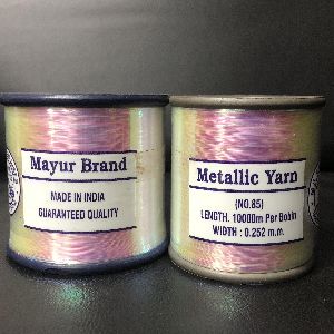 Rainbow Metallic Yarns