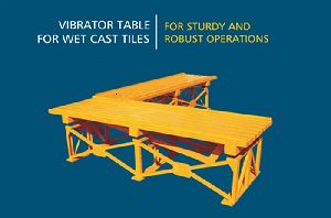 PARIJATHA VIBRATOR TABLE FOR WET CAST TILES - VIBRATOR TABLE