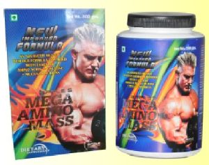 Mega Amino mass nutrition and food supplement 300 gm