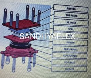 POT PTFE BRIDGE BEARING