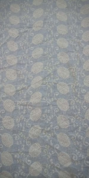 Cotton Embroidered Fabric 06