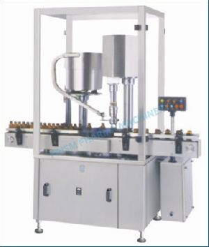 AUTOMATIC SCREW CAP SEALING MACHINE