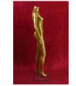 Adams Mannequins Female Headless Mannequin Golden Gloss Mannequin FH03