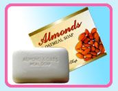 Almonds oatmeal soap