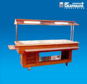 Wooden Buffet Counter