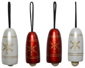 Hand Painted Christmas Bells