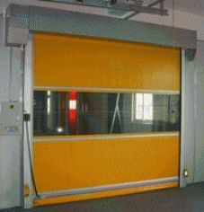 High speed PVC auto rolling doors