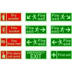 Emergency Exit Light and Glow Sign