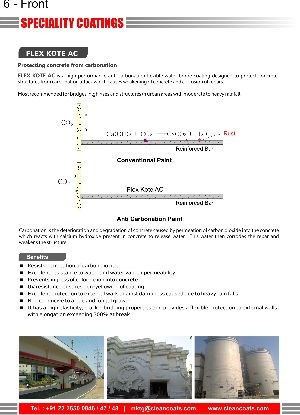 Anti Carbonation Coating - FLEX KOTE AC