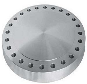 Blind steel flanges