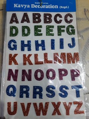 Alphabet Sticker