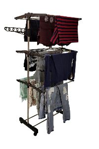KTS Stainless Steel Single Pole Cloth Drying Stand