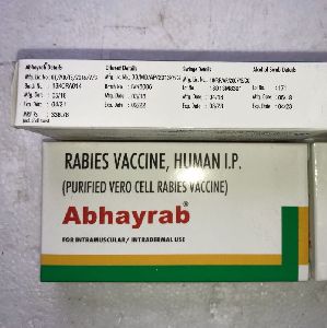 Abhayrab Rabies Vaccine Injection