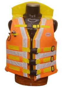 Deluxe Sports Life Jacket ( 4 Locks with Wing )