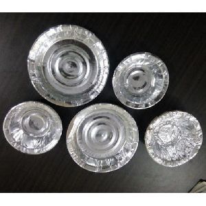 disposable silver plate