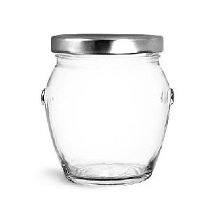 Honey Glass Pot Jars