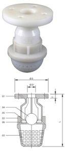 Foot Valves flange end