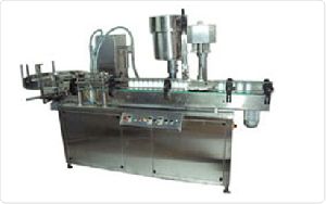 Monoblock Liquid Bottle Filling With ROPP/SCREW Capping Machine