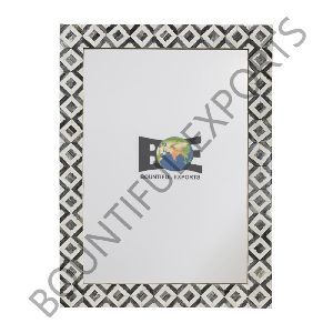 Bone Inlay Mirror Frame