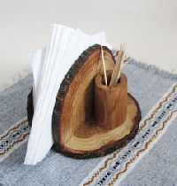 Floral Curve Napkin Stand