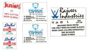 Heat Transfer Labels