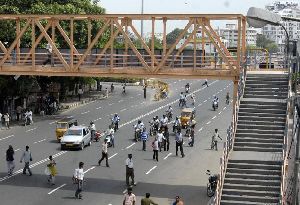 foot over bridge