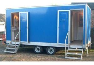 Portable Mobile Toilet Van