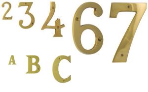 Brass Letters