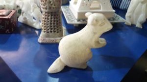 Marble Rabbit Statue