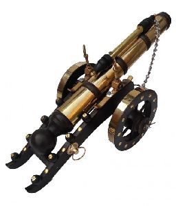 Wooden Decorative Cannon