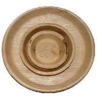 Areca Leaf Round Plate