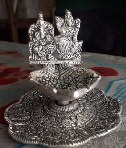 Lord Ganesha & Laxmi Handicraft Statue
